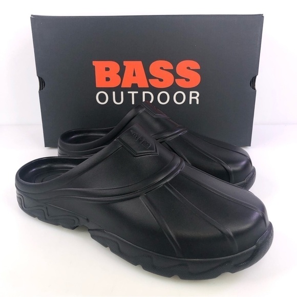 G.H. Bass & Co. Other - G.H Bass & Co. Outdoor Field Slide Slip Camping Black Men's Shoes